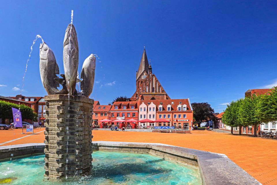 Marktplatz Barth an der Ostsee