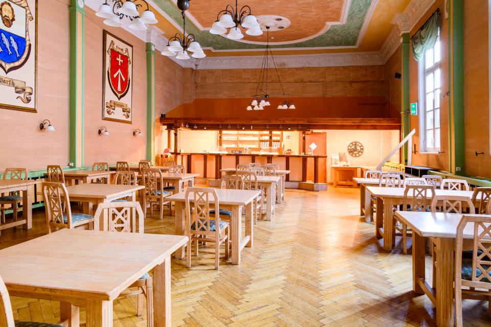 Innenansicht historischer Wappensaal