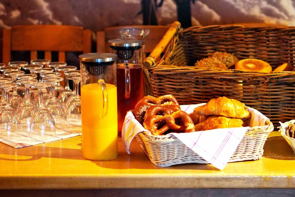 Der Morgen in Barth: Das Frühstück im Vinetahotel - Vinetahotel